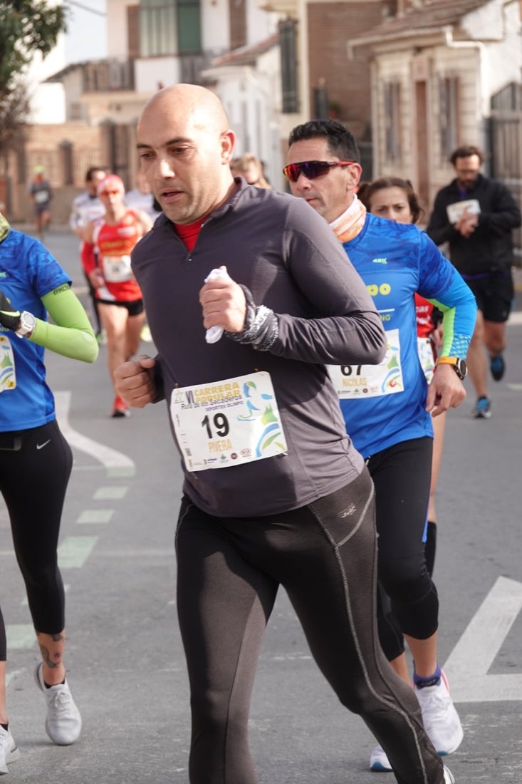 Un recorrido de 7 kilómetros en la categoría absoluta que transcurrió entre secaderos. Este año volvió a haber una categoría para senderistas de 5 kilómetros.