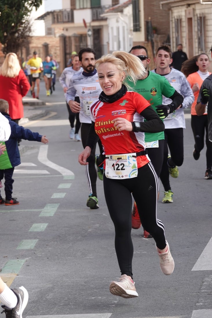 Un recorrido de 7 kilómetros en la categoría absoluta que transcurrió entre secaderos. Este año volvió a haber una categoría para senderistas de 5 kilómetros.