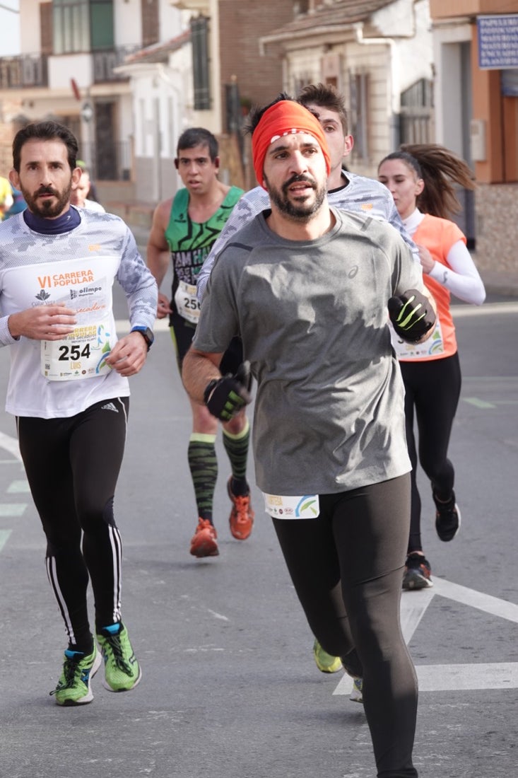 Un recorrido de 7 kilómetros en la categoría absoluta que transcurrió entre secaderos. Este año volvió a haber una categoría para senderistas de 5 kilómetros.