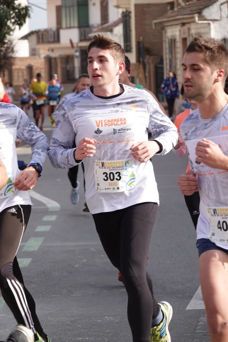 Un recorrido de 7 kilómetros en la categoría absoluta que transcurrió entre secaderos. Este año volvió a haber una categoría para senderistas de 5 kilómetros.