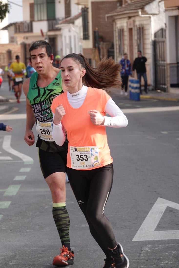 Un recorrido de 7 kilómetros en la categoría absoluta que transcurrió entre secaderos. Este año volvió a haber una categoría para senderistas de 5 kilómetros.