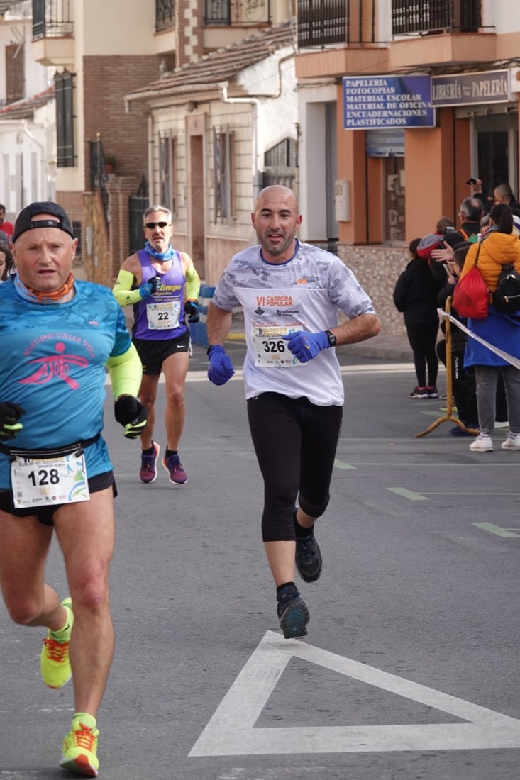 Un recorrido de 7 kilómetros en la categoría absoluta que transcurrió entre secaderos. Este año volvió a haber una categoría para senderistas de 5 kilómetros.