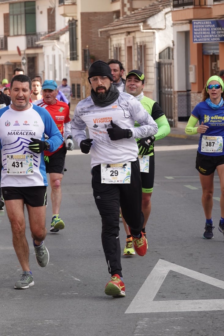 Un recorrido de 7 kilómetros en la categoría absoluta que transcurrió entre secaderos. Este año volvió a haber una categoría para senderistas de 5 kilómetros.