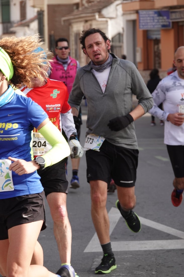 Un recorrido de 7 kilómetros en la categoría absoluta que transcurrió entre secaderos. Este año volvió a haber una categoría para senderistas de 5 kilómetros.