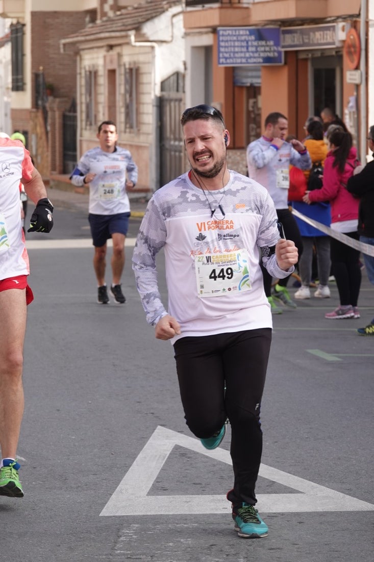 Un recorrido de 7 kilómetros en la categoría absoluta que transcurrió entre secaderos. Este año volvió a haber una categoría para senderistas de 5 kilómetros.