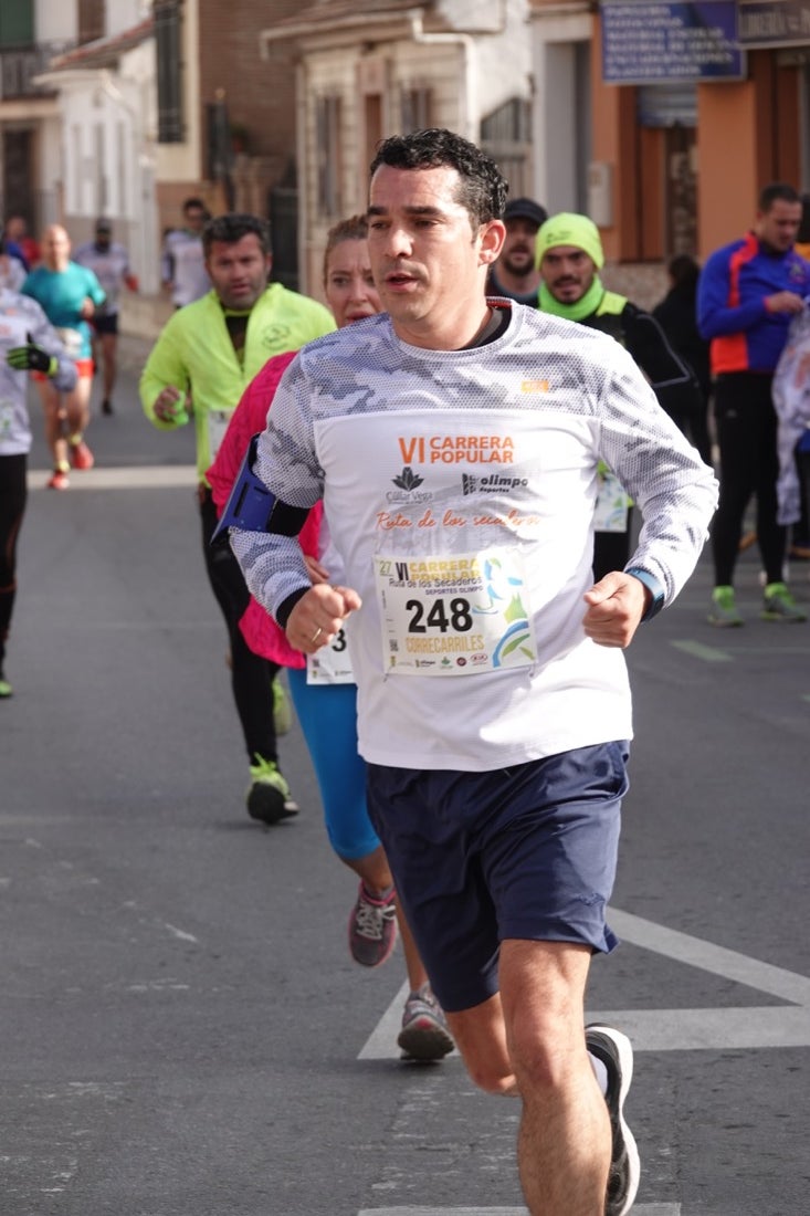 Un recorrido de 7 kilómetros en la categoría absoluta que transcurrió entre secaderos. Este año volvió a haber una categoría para senderistas de 5 kilómetros.