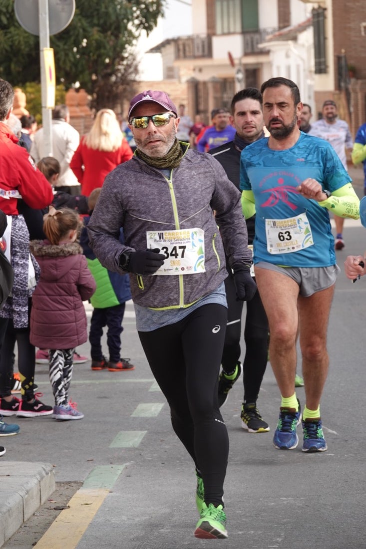 Un recorrido de 7 kilómetros en la categoría absoluta que transcurrió entre secaderos. Este año volvió a haber una categoría para senderistas de 5 kilómetros.