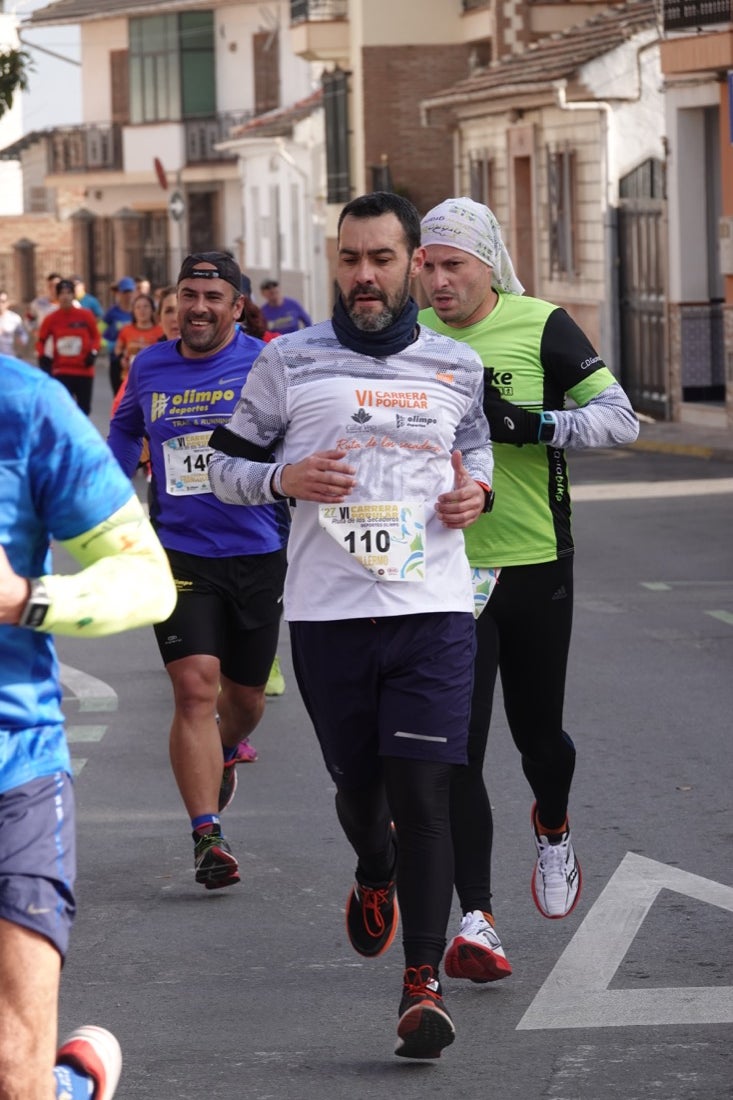 Un recorrido de 7 kilómetros en la categoría absoluta que transcurrió entre secaderos. Este año volvió a haber una categoría para senderistas de 5 kilómetros.