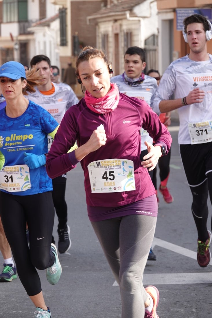 Un recorrido de 7 kilómetros en la categoría absoluta que transcurrió entre secaderos. Este año volvió a haber una categoría para senderistas de 5 kilómetros.