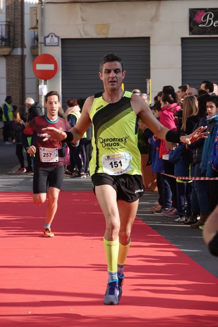 Un recorrido de 7 kilómetros en la categoría absoluta que transcurrió entre secaderos. Este año volvió a haber una categoría para senderistas de 5 kilómetros.