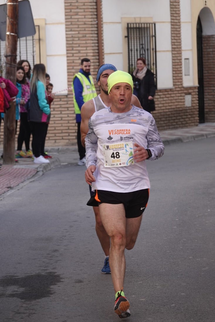 Un recorrido de 7 kilómetros en la categoría absoluta que transcurrió entre secaderos. Este año volvió a haber una categoría para senderistas de 5 kilómetros.