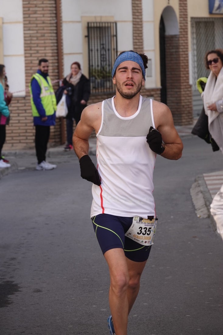 Un recorrido de 7 kilómetros en la categoría absoluta que transcurrió entre secaderos. Este año volvió a haber una categoría para senderistas de 5 kilómetros.