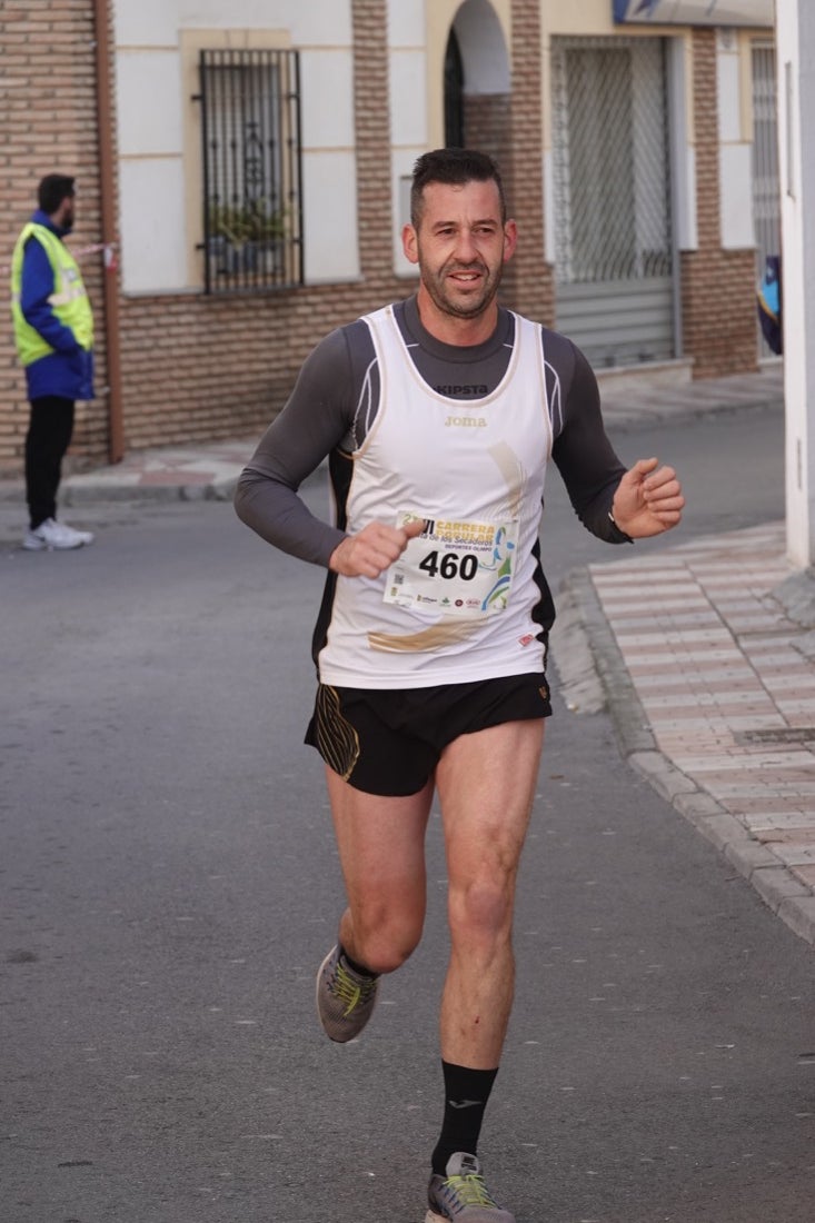 Un recorrido de 7 kilómetros en la categoría absoluta que transcurrió entre secaderos. Este año volvió a haber una categoría para senderistas de 5 kilómetros.