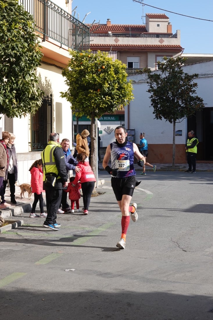 Un recorrido de 7 kilómetros en la categoría absoluta que transcurrió entre secaderos. Este año volvió a haber una categoría para senderistas de 5 kilómetros.