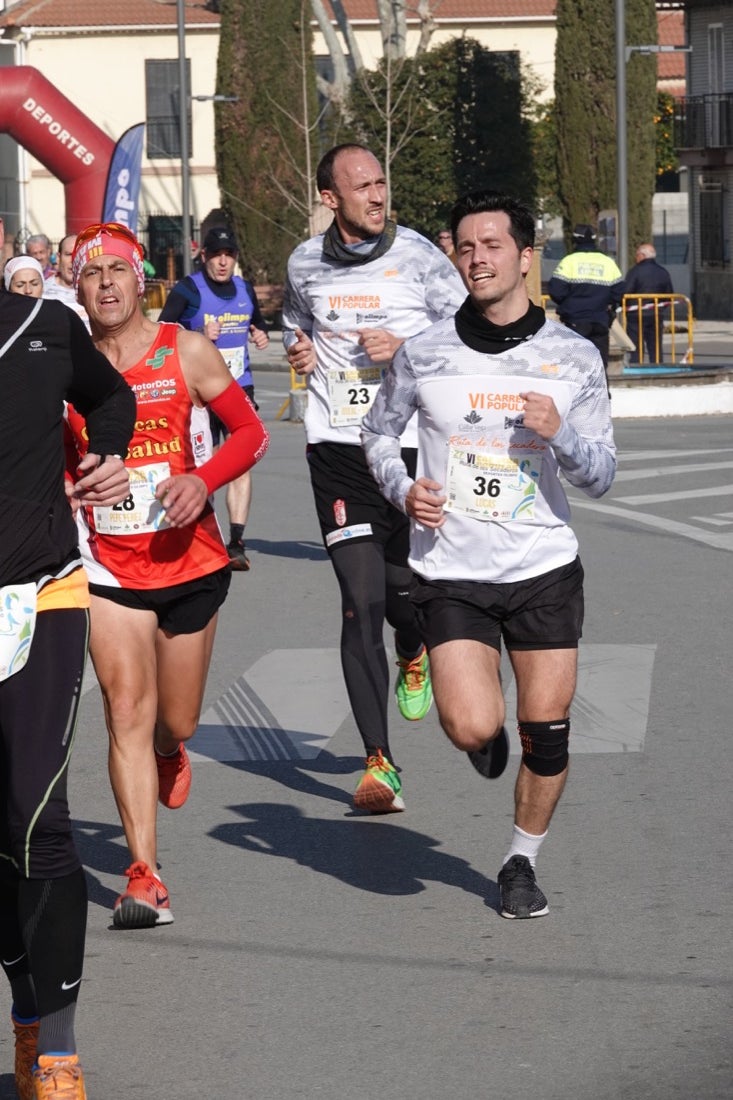 Un recorrido de 7 kilómetros en la categoría absoluta que transcurrió entre secaderos. Este año volvió a haber una categoría para senderistas de 5 kilómetros.