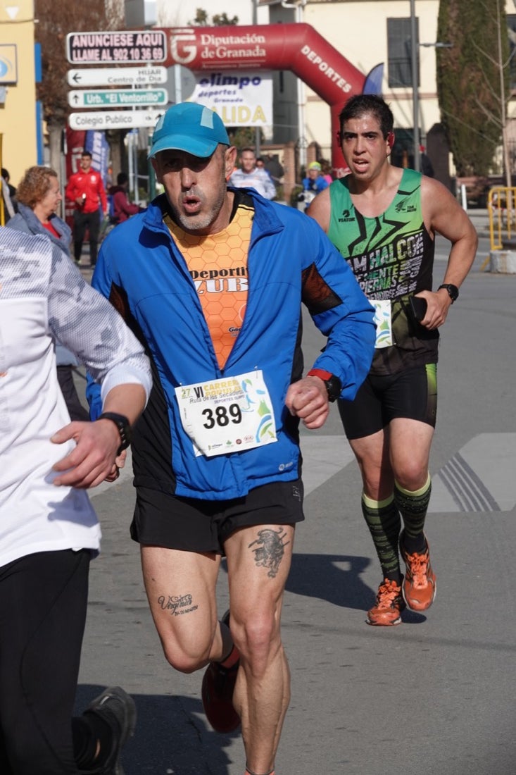 Un recorrido de 7 kilómetros en la categoría absoluta que transcurrió entre secaderos. Este año volvió a haber una categoría para senderistas de 5 kilómetros.