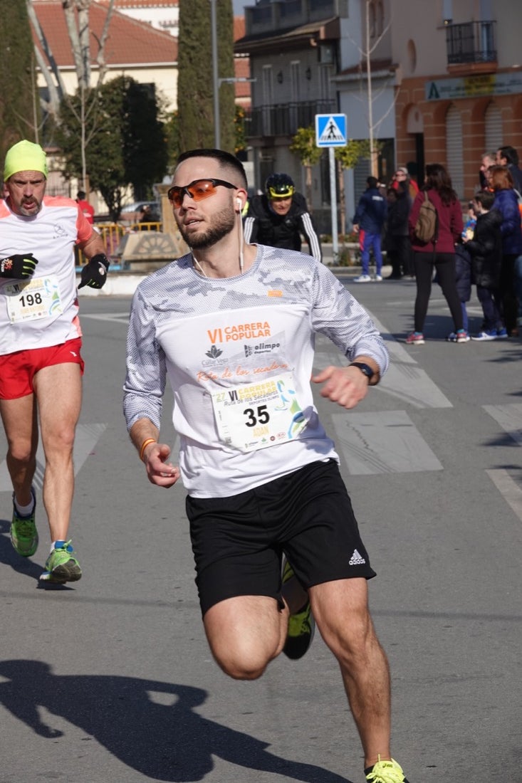 Un recorrido de 7 kilómetros en la categoría absoluta que transcurrió entre secaderos. Este año volvió a haber una categoría para senderistas de 5 kilómetros.