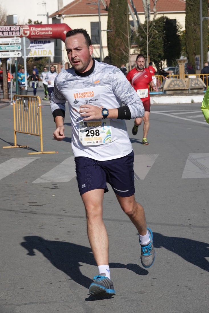 Un recorrido de 7 kilómetros en la categoría absoluta que transcurrió entre secaderos. Este año volvió a haber una categoría para senderistas de 5 kilómetros.