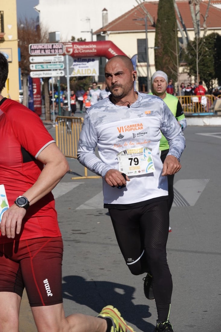 Un recorrido de 7 kilómetros en la categoría absoluta que transcurrió entre secaderos. Este año volvió a haber una categoría para senderistas de 5 kilómetros.