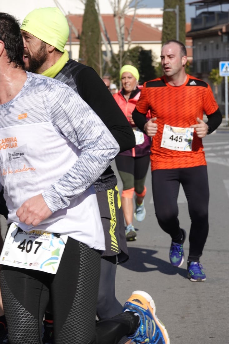 Un recorrido de 7 kilómetros en la categoría absoluta que transcurrió entre secaderos. Este año volvió a haber una categoría para senderistas de 5 kilómetros.