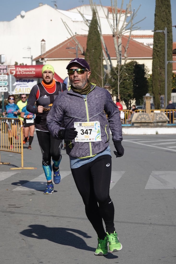 Un recorrido de 7 kilómetros en la categoría absoluta que transcurrió entre secaderos. Este año volvió a haber una categoría para senderistas de 5 kilómetros.