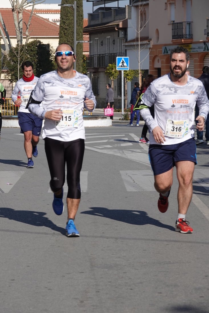 Un recorrido de 7 kilómetros en la categoría absoluta que transcurrió entre secaderos. Este año volvió a haber una categoría para senderistas de 5 kilómetros.