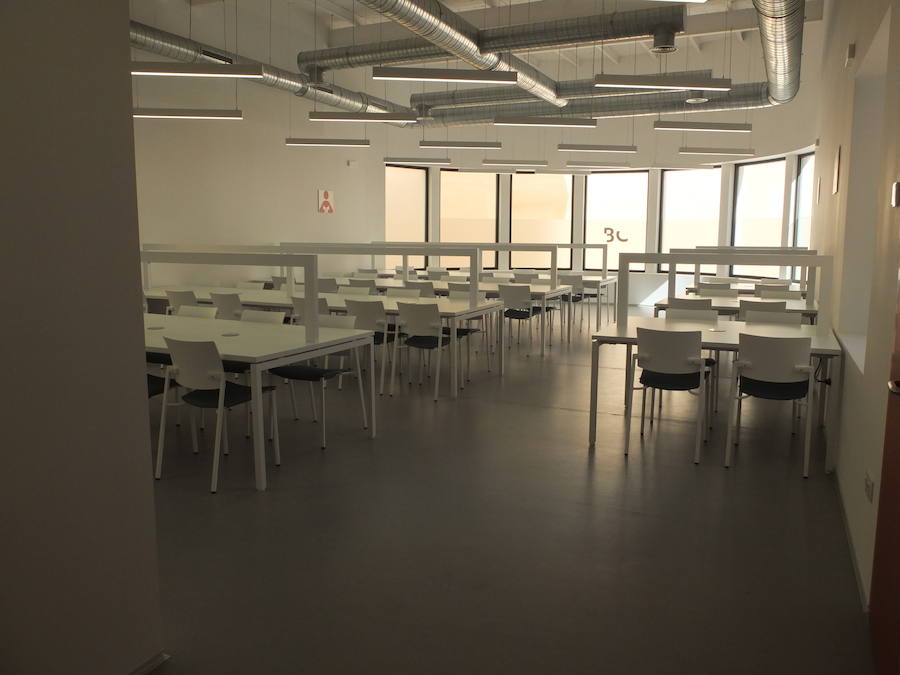 Aún no hay fechas para la apertura del resto de espacios de una dotación que prevé rejuvenecer la vida del centro al mismo tiempo que ofrece cultura