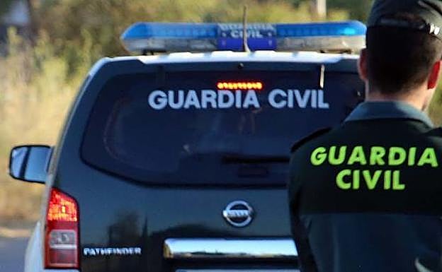 Una patrulla de la Guardia Civil. 