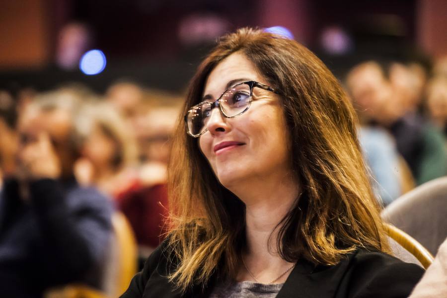 Emilio Calatayud ofreció ayer una conferencia en el Auditorio organizada por la Escuela de Padres de IDEAL