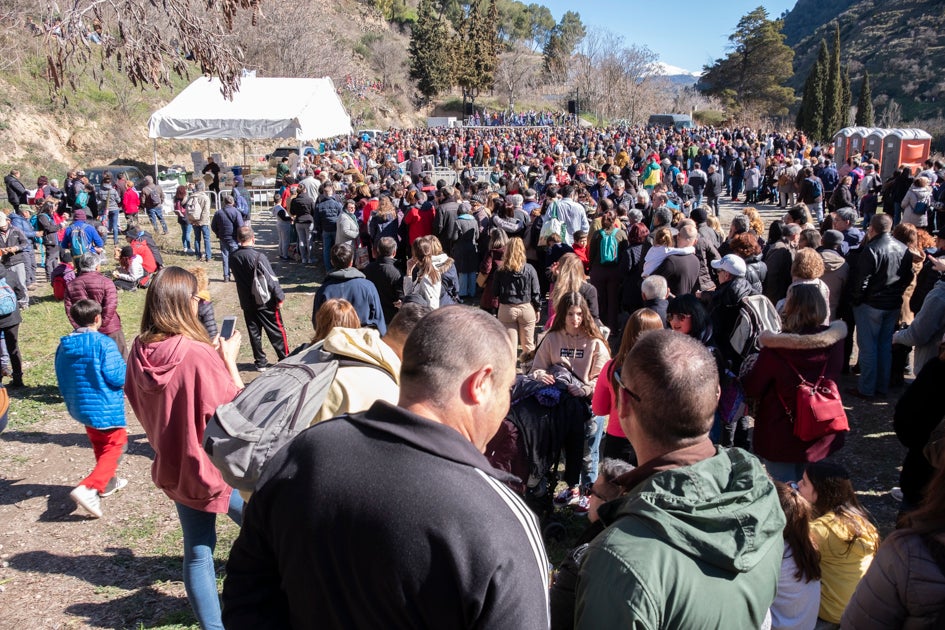 La celebración del patrón de Granada ha estado este año marcada por las alertas de nieve y frío de la Aemet