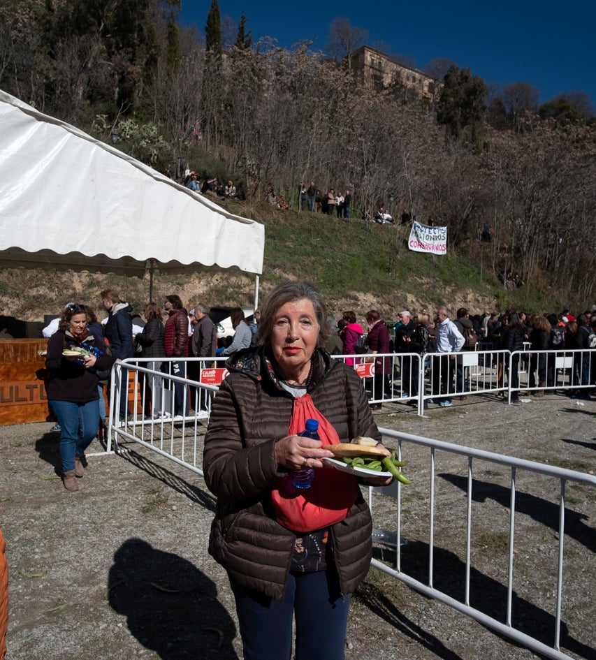La celebración del patrón de Granada ha estado este año marcada por las alertas de nieve y frío de la Aemet