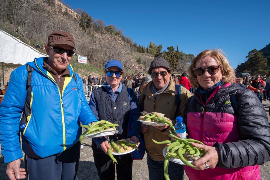 La celebración del patrón de Granada ha estado este año marcada por las alertas de nieve y frío de la Aemet