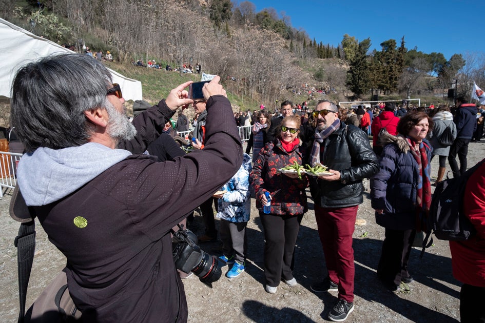 La celebración del patrón de Granada ha estado este año marcada por las alertas de nieve y frío de la Aemet