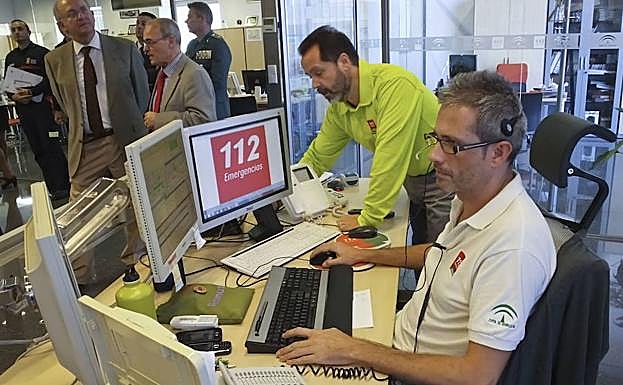 Herido un trabajador tras caer de una cuarta planta cuando pintaba una fachada en Mijas