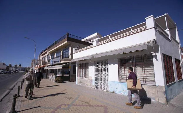 El local donde iba a ubicarse el centro de rezo