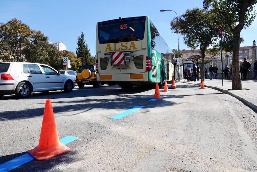 El cambio pretende reducir el tráfico en la cabecera de Rector Marín Ocete