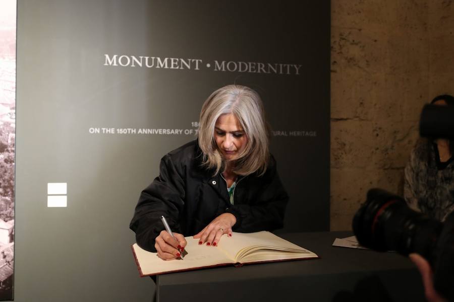 Patricia del Pozo ha anunciado en la Alhambra que la administración autonómica va a instar la declaración del legado de Lorca como Bien de Interés Cultural