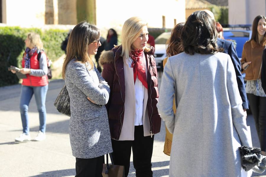 Patricia del Pozo ha anunciado en la Alhambra que la administración autonómica va a instar la declaración del legado de Lorca como Bien de Interés Cultural