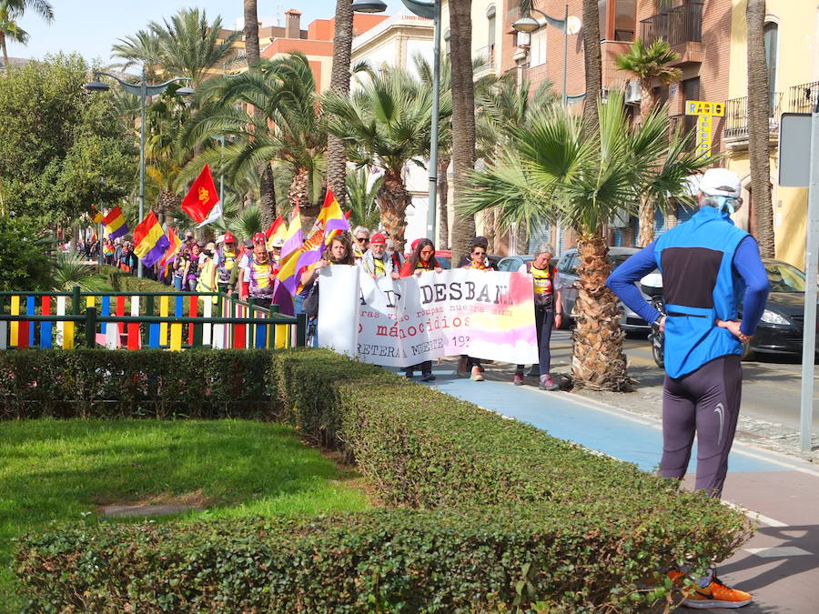 Los participantes pidieron a su llegada «verdad, justicia y reparación»