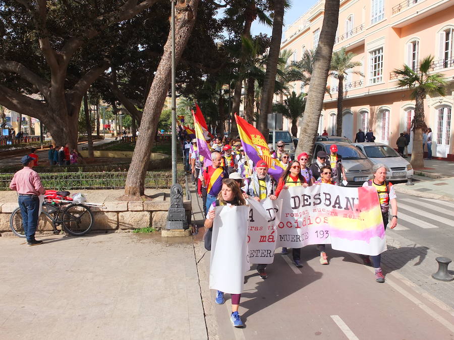 Los participantes pidieron a su llegada «verdad, justicia y reparación»