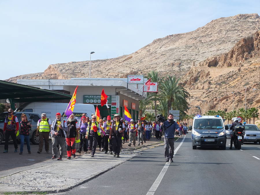 Los participantes pidieron a su llegada «verdad, justicia y reparación»
