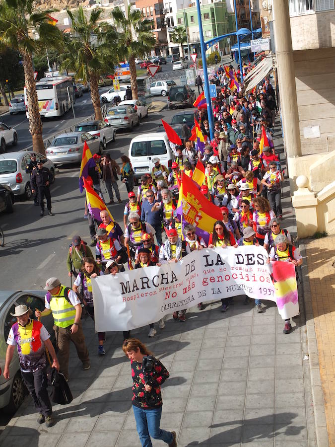 Los participantes pidieron a su llegada «verdad, justicia y reparación»