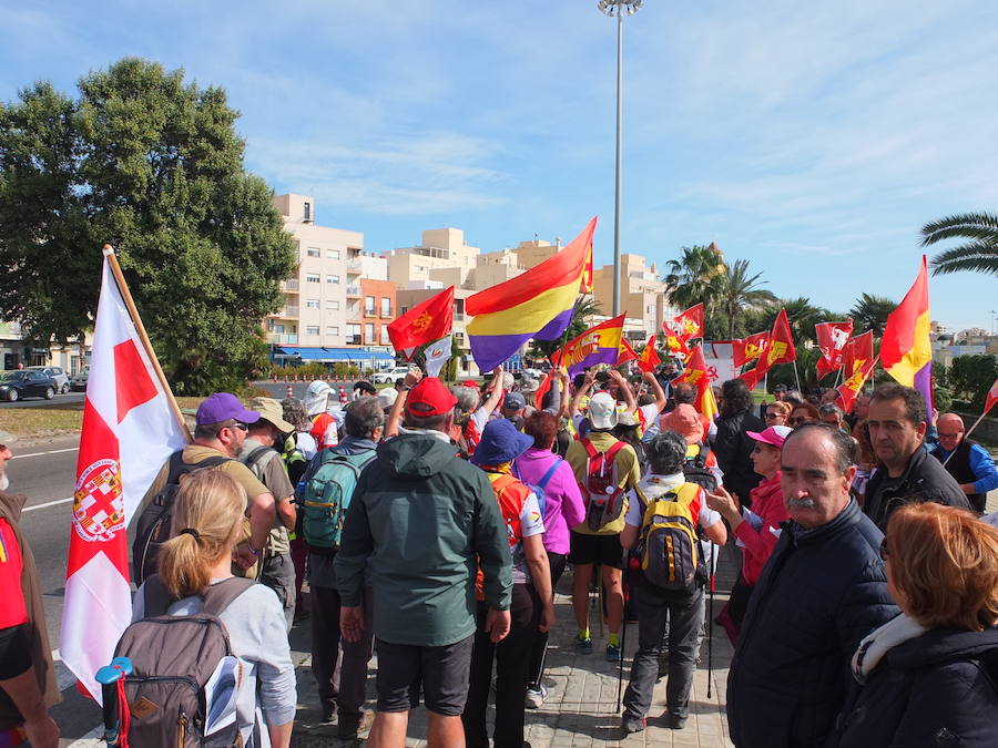 Los participantes pidieron a su llegada «verdad, justicia y reparación»
