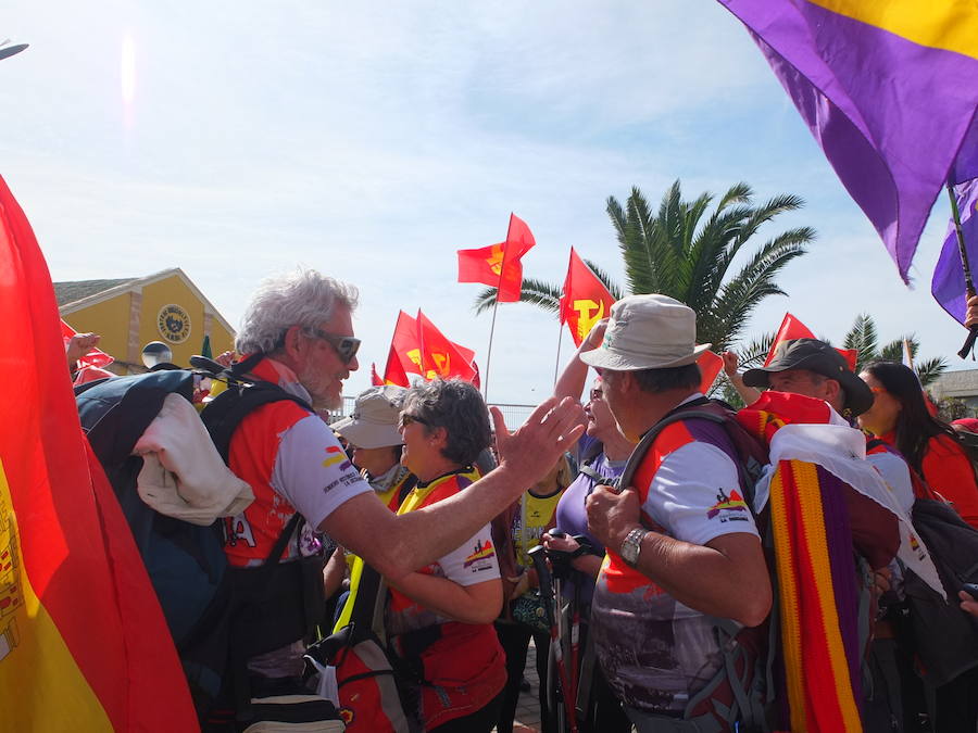 Los participantes pidieron a su llegada «verdad, justicia y reparación»