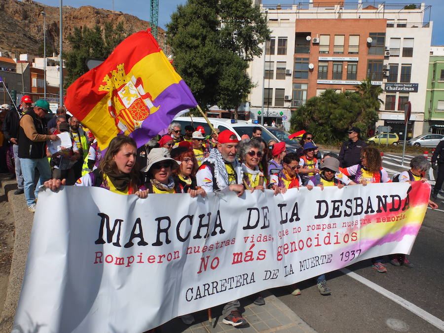 Los participantes pidieron a su llegada «verdad, justicia y reparación»