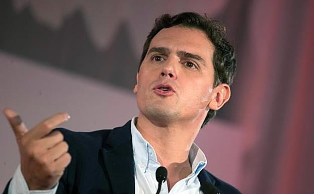 Albert Rivera, presidente de Cs. 