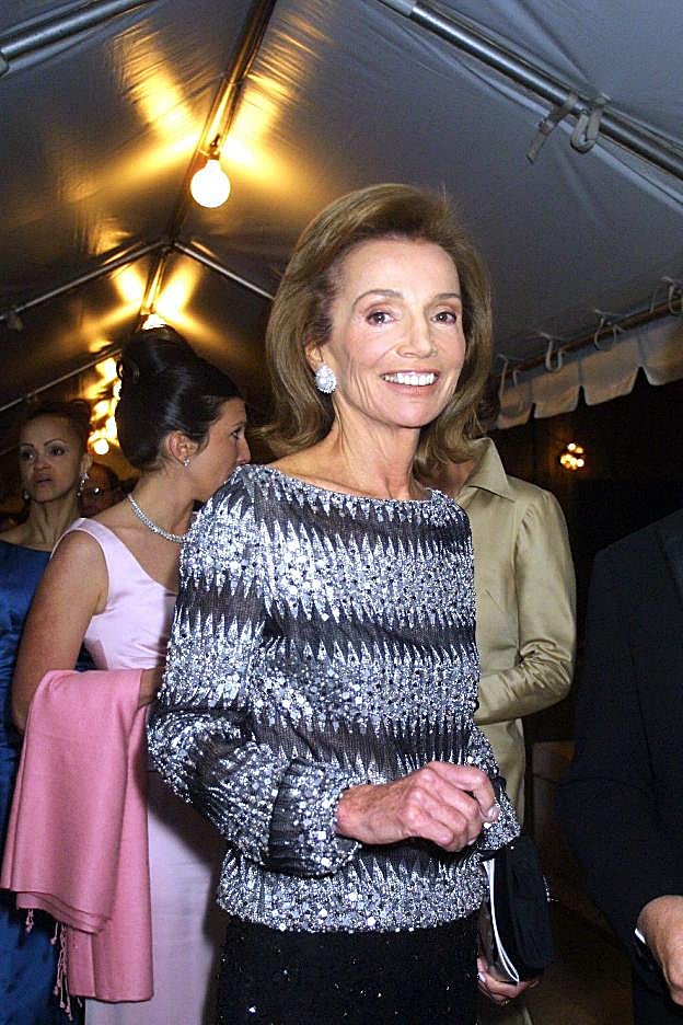 La musa y modelo Caroline Lee Radziwill. :: efe