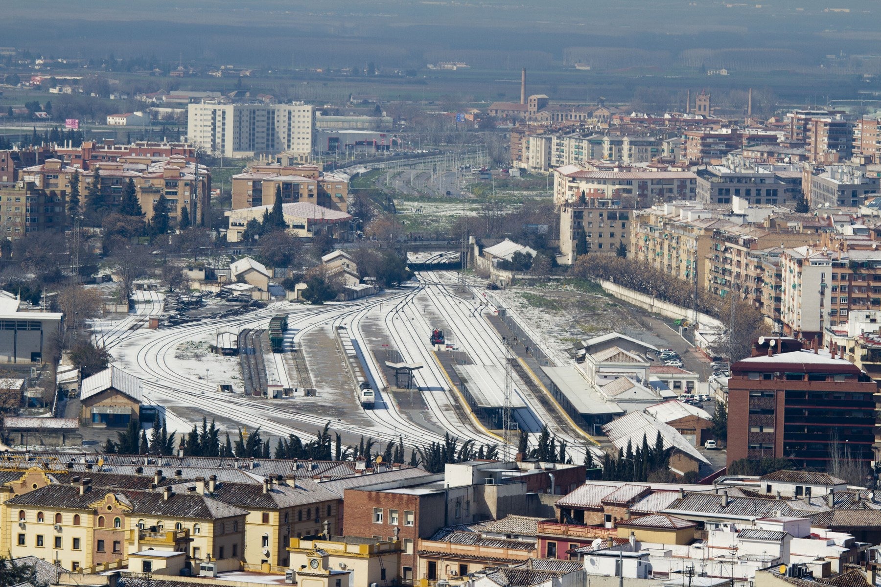 Las nevadas sobre Granada han dejado siempre unas estampas de espectacualr belleza. Recogemos ahora una serie de fotografías de incuestionable valor.