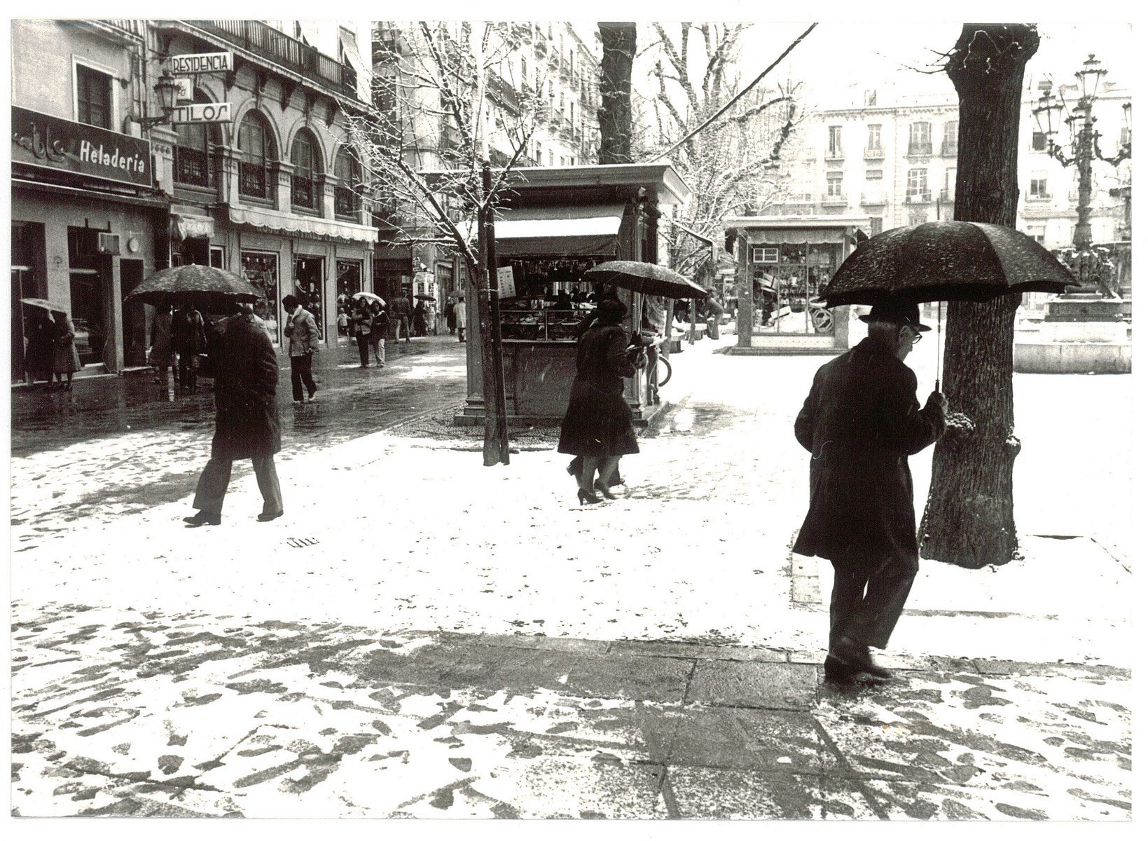 Las nevadas sobre Granada han dejado siempre unas estampas de espectacualr belleza. Recogemos ahora una serie de fotografías de incuestionable valor.