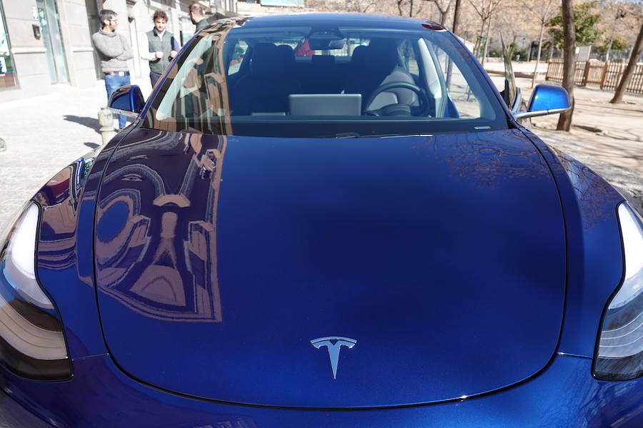 El nuevo modelo de la compañía se ha podido ver por la ciudad y la Circunvalación